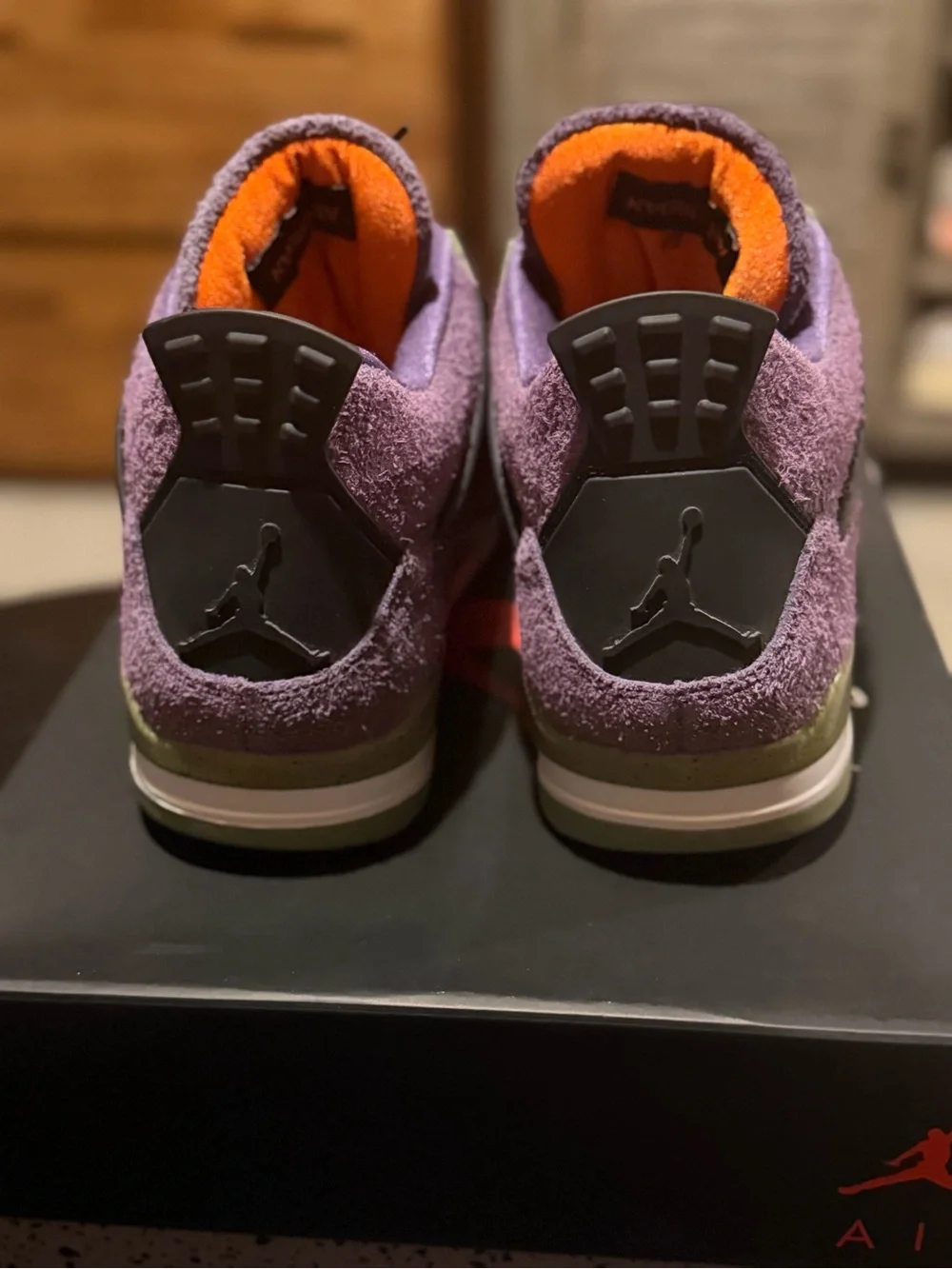 Jordan 4 Retro Canyon Purple
